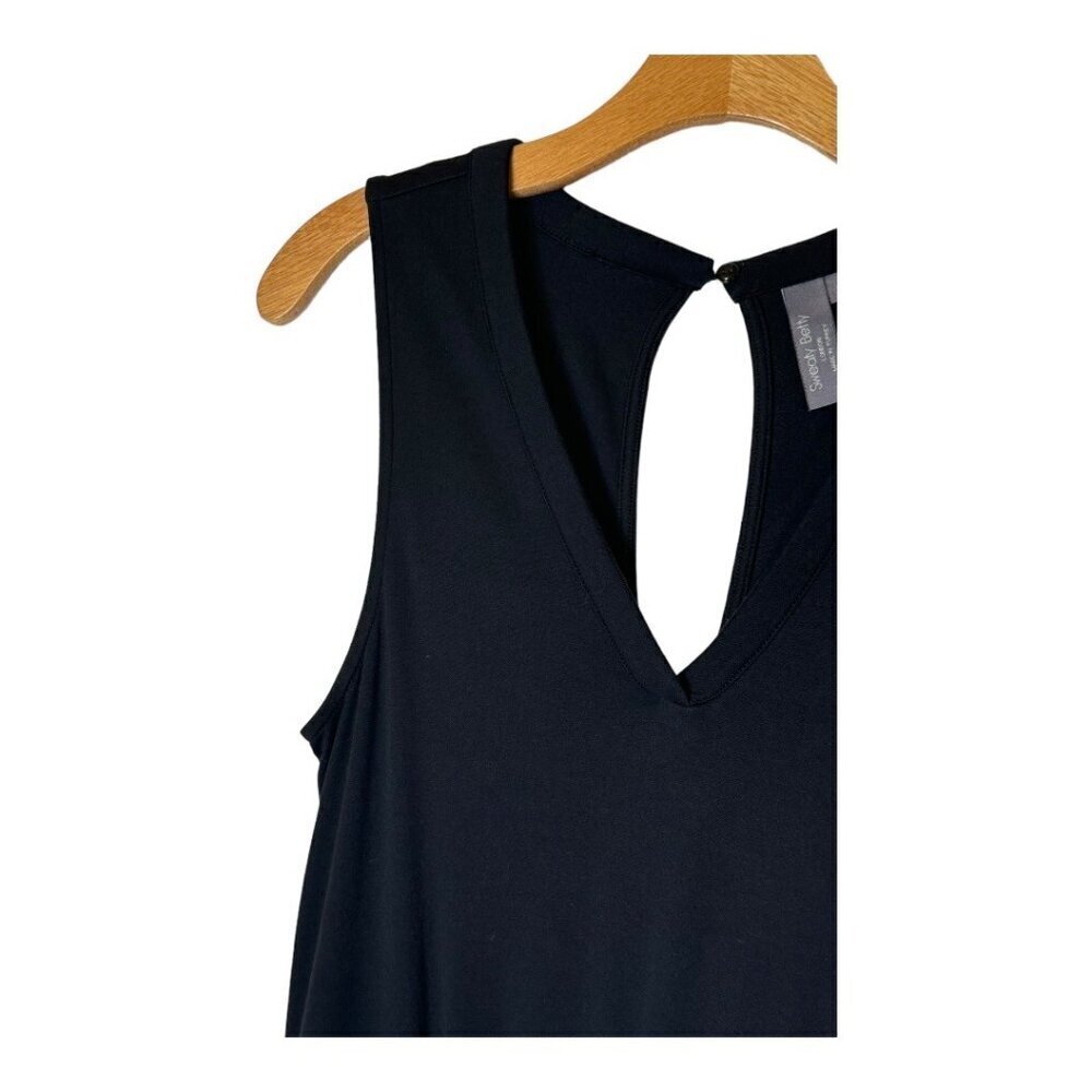 Sweaty Betty Jumpsuit Women Small Black‎ Cropped Wide Leg Cruise Athleisure Yoga - Picture 6 of 12